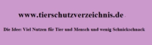 Tierschutzverzeichnis